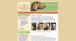 Desktop Screenshot of friendsforpets.org